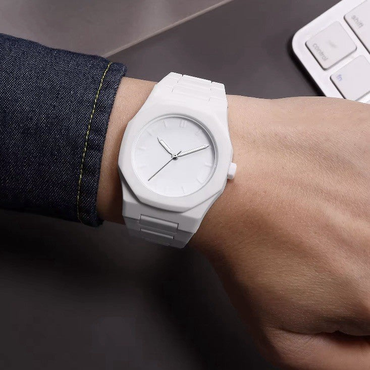 Aura Watch — White Arabic Edition for Men